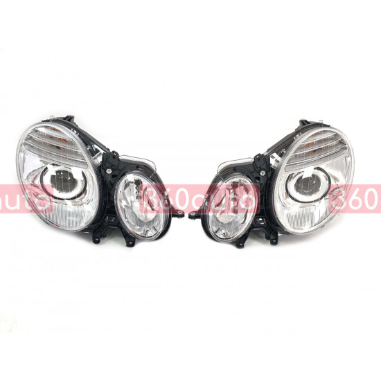 Передние фары Галоген на Mercedes E-Class W211 2007-2009