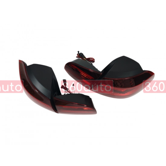 Задние фонари ( Led ) на Volkswagen Golf VI 2008-2012
