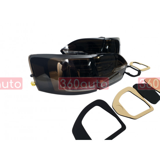 Задние фонари (LED Smoke) на Volkswagen Jetta 2010-2015