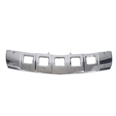 Накладки на бампер передний (Хром) на Mercedes GL-Class X164 2009-2012.