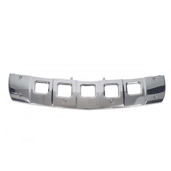 Накладки на бампер передний (Хром) на Mercedes GL-Class X164 2009-2012.