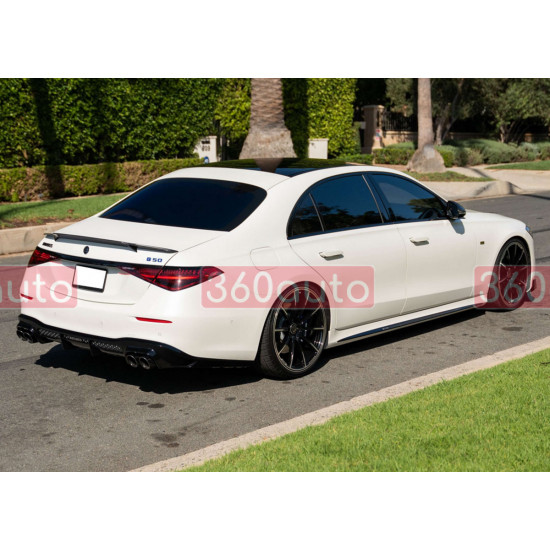 Аэро кот (комплект дооснащения) (стиль Brabus) на Mercedes S-Class W223 2020-