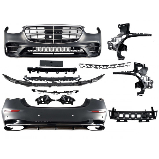 Комплект обвесов (AMG Line) на Mercedes S-Class W223 2020-.