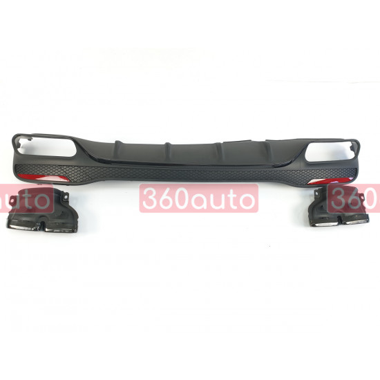Комплект обвесов (стиль GLE63 AMG) V1 на Mercedes GLE-Class W166 2015-2018