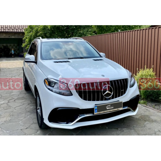 Комплект обвесов (стиль GLE63 AMG) V1 на Mercedes GLE-Class W166 2015-2018