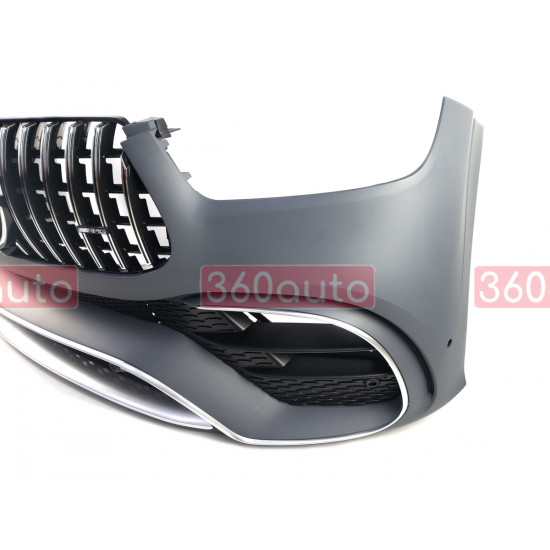 Комплект обвесов (стиль GLE63 AMG) на Mercedes GLE-Class W167 2018-2023.