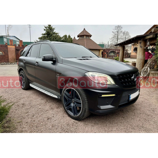 Комплект обвесов (стиль ML63 AMG) на Mercedes ML-Class W166 2011-2015.