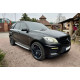 Комплект обвесов (стиль ML63 AMG) на Mercedes ML-Class W166 2011-2015.