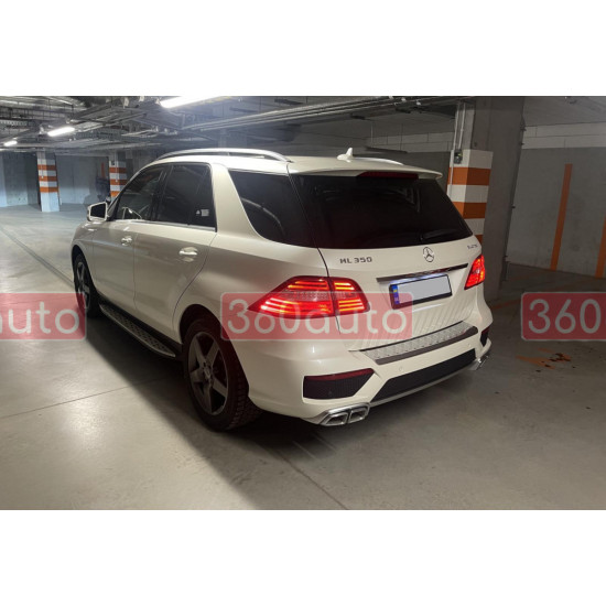 Комплект обвесов (стиль ML63 AMG) на Mercedes ML-Class W166 2011-2015.