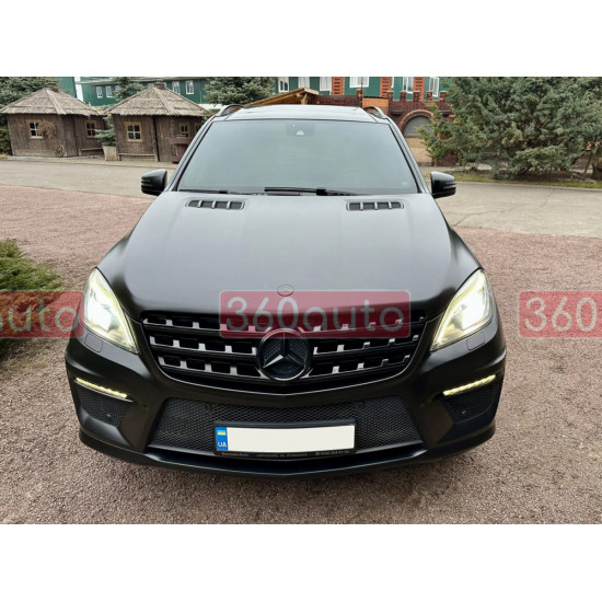 Комплект обвесов (стиль ML63 AMG) на Mercedes ML-Class W166 2011-2015.