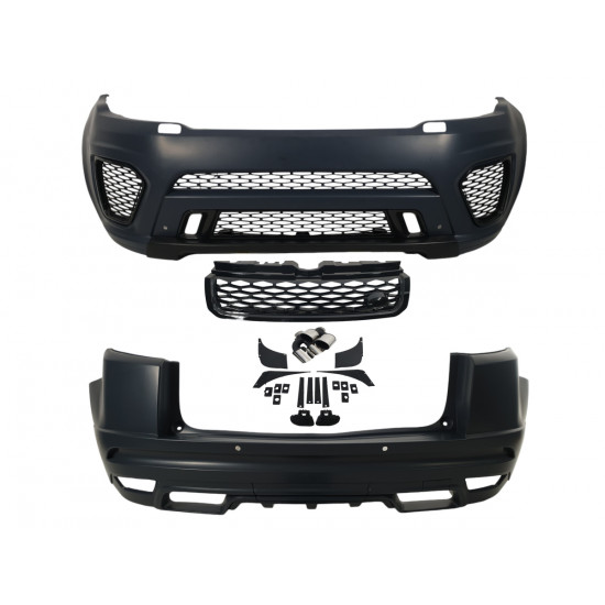 Комплект обвесов (стиль SVR) на Land Rover Range Rover Evoque 2011-2015