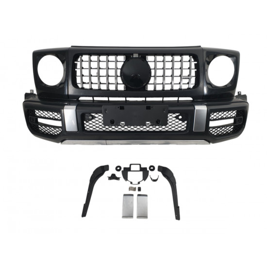 Передний бампер (стиль G63 AMG 2018+) на Mercedes G-Class W463 1990-2018