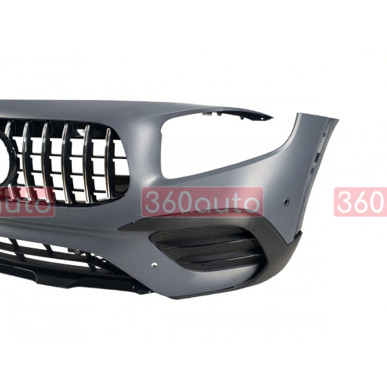 Передний бампер (стиль GLB35 AMG) на Mercedes GLB-Class X247 2019-2023