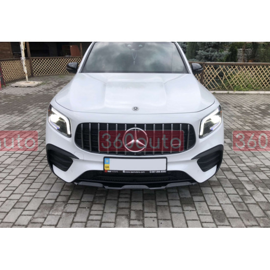 Передний бампер (стиль GLB35 AMG) на Mercedes GLB-Class X247 2019-2023