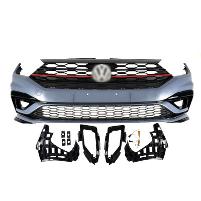 Передний бампер (стиль GLI) V1 на Volkswagen Jetta 2018-2021