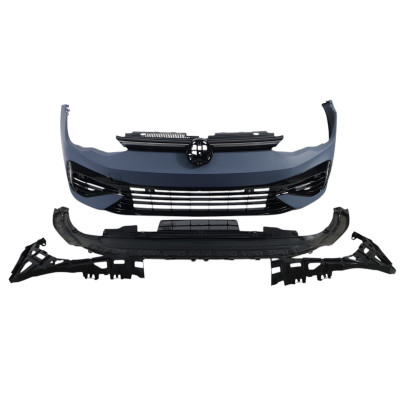 Передний бампер (стиль Golf 8 R) на Volkswagen Golf VIII 2020-