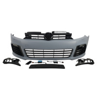 Передний бампер (стиль R20) на Volkswagen Golf VI 2008-2012