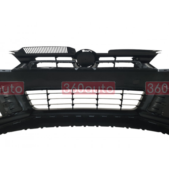 Передний бампер (стиль R20) на Volkswagen Golf VI 2008-2012