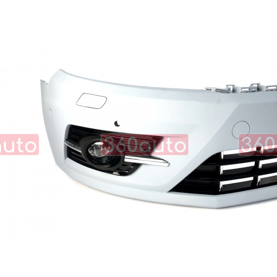 Передний бампер (стиль R-Line) на Volkswagen Passat CC 2012-2017
