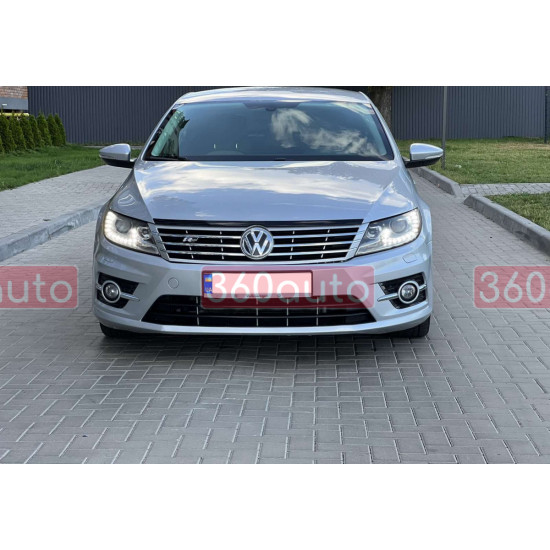Передний бампер (стиль R-Line) на Volkswagen Passat CC 2012-2017