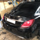 Спойлер на Mercedes C-class W205 2014-2018 стиль C63 чорний глянець