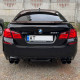 Спойлер на BMW 5 F10 2010-2017 стиль M-Performance чорний глянець