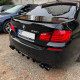 Спойлер на BMW 5 F10 2010-2017 стиль M-Performance чорний глянець