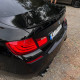 Спойлер на BMW 5 F10 2010-2017 стиль M-Performance чорний глянець