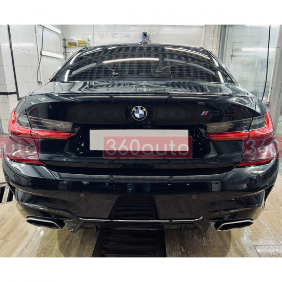 Спойлер на BMW 3 G20 2018-2022 M340 Original Factory Черный глянец