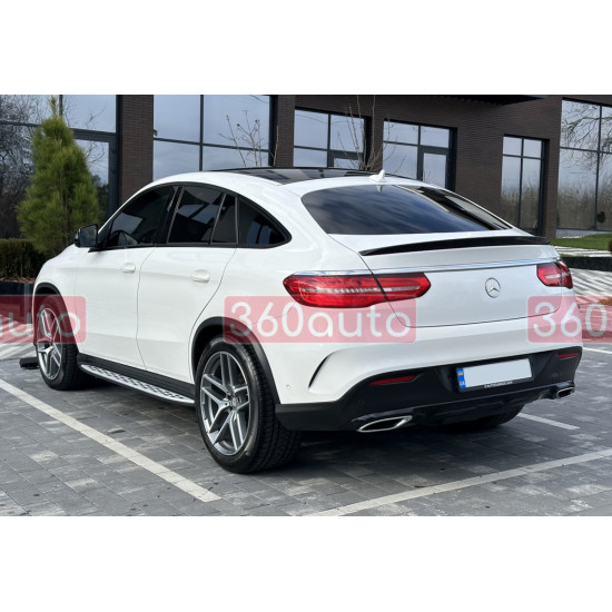 Спойлер Черный глянец на Mercedes GLE-Class Coupe C292 2015-2019