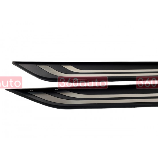 Подножки (V2) на Toyota RAV4 2018-2022