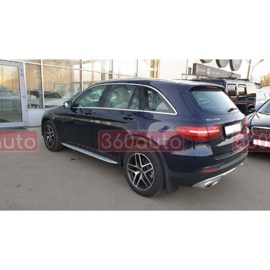 Подножки на Mercedes GLC-Class X253 2015-2019