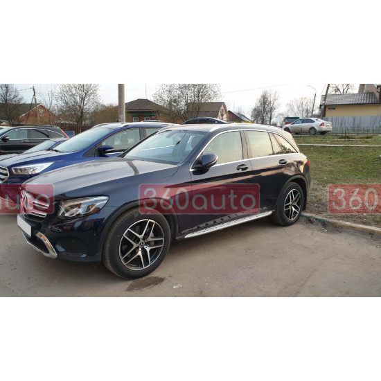 Подножки на Mercedes GLC-Class X253 2015-2019