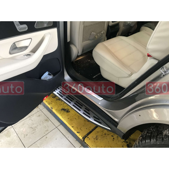 Подножки на Mercedes GLS-Class X167 2019-