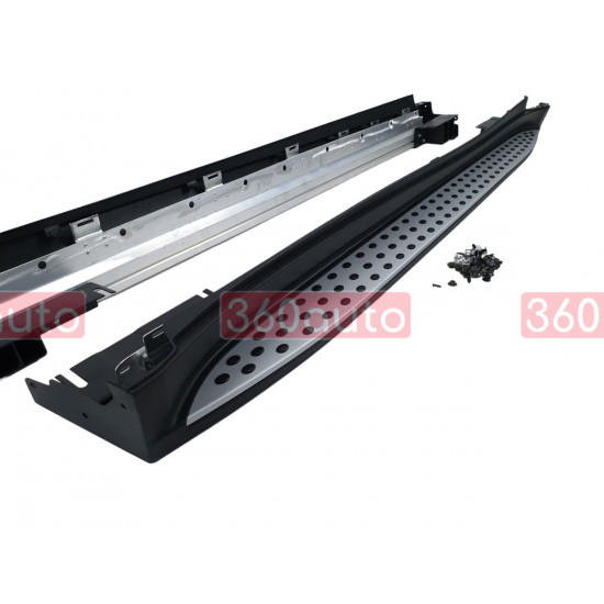 Подножки на Mercedes ML-Class W164 2005-2008