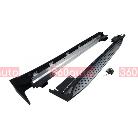 Подножки на Mercedes ML-Class W164 2005-2008