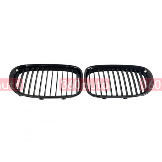 Низдрый Черный глянец ( 1 Bar ) V2 на BMW 7 F01, F02 2008-2015