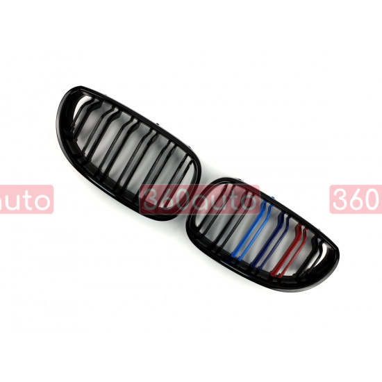 Ноздри M-color (Двойные M-Look) на BMW 5 E60, E61 2003-2010