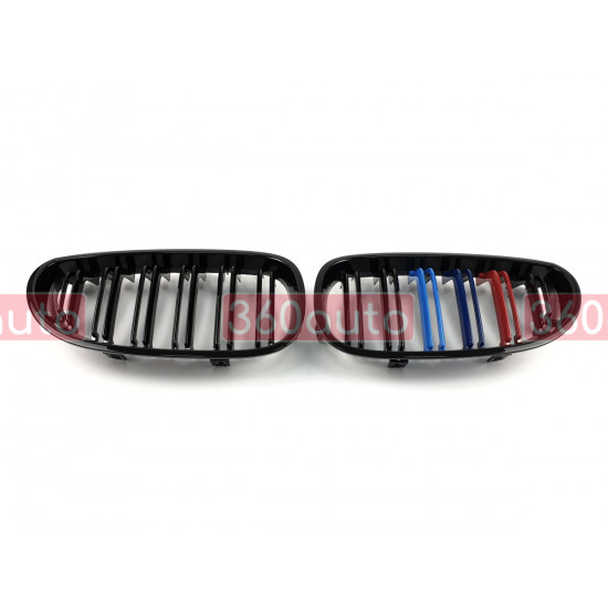 Ноздри M-color (Двойные M-Look) на BMW 5 E60, E61 2003-2010