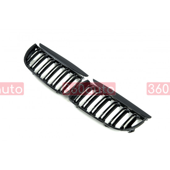 Ноздри Черный глянец (Двойные M-Look) на BMW 3 E90, E91 2005-2008
