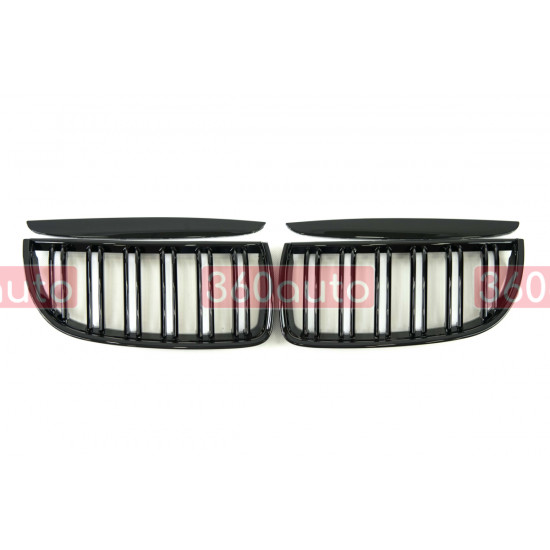 Ноздри Черный глянец (Двойные M-Look) на BMW 3 E90, E91 2005-2008