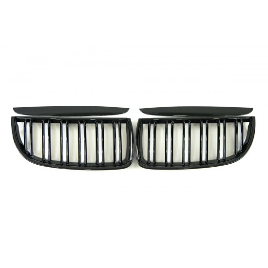 Ноздри Черный глянец (Двойные M-Look) на BMW 3 E90, E91 2005-2008