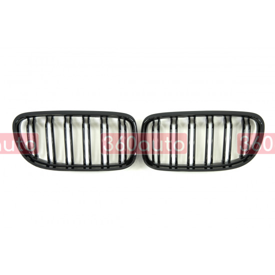 Ноздри Черный глянец (Двойные M-Look) на BMW 3 E90, E91 2008-2012