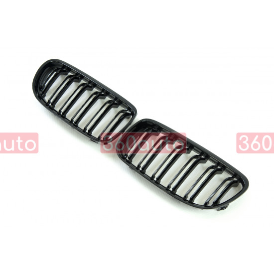 Ноздри Черный глянец (Двойные M-Look) на BMW 3 E90, E91 2008-2012