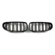 Ноздри Черный глянец (Двойные M-Look) на BMW 3 E92, E93 2010-2013