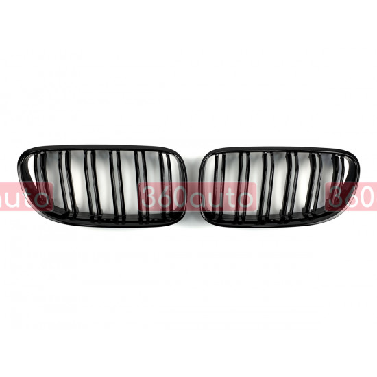 Ноздри Черный глянец (Двойные M-Look) на BMW 3 E92, E93 2010-2013