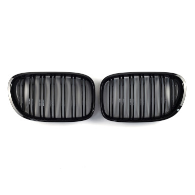 Ноздри Черный глянец (Двойные M-Look) на BMW 7 F01, F02 2008-2015