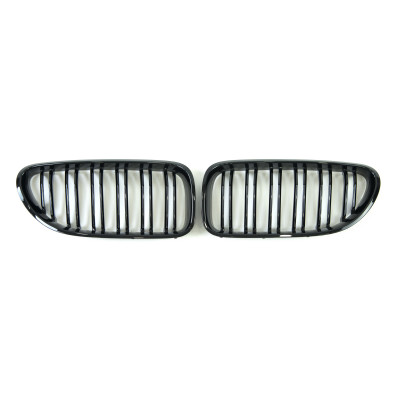 Ноздри Черный глянец (Двойные M-Look) на BMW 6 F06, F12, F13 2012-2017