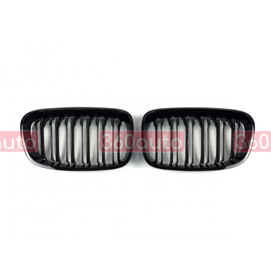 Ноздри Черный глянец (Двойные M-Look) на BMW 1 Series F20/F21 2011-2015 года
