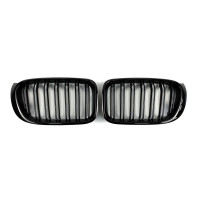 Ноздри Черный глянец (Двойные M-Look) на BMW X3 F25, X4 F26 2014-2017